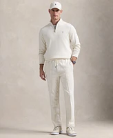 Polo Ralph Lauren Men's Double-Knit Mesh Quarter-Zip Pullover
