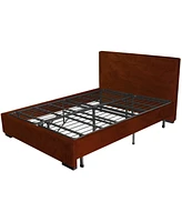 Slickblue Twin Extra Long Metal Platform Bed Frame with Underbed Storage Space