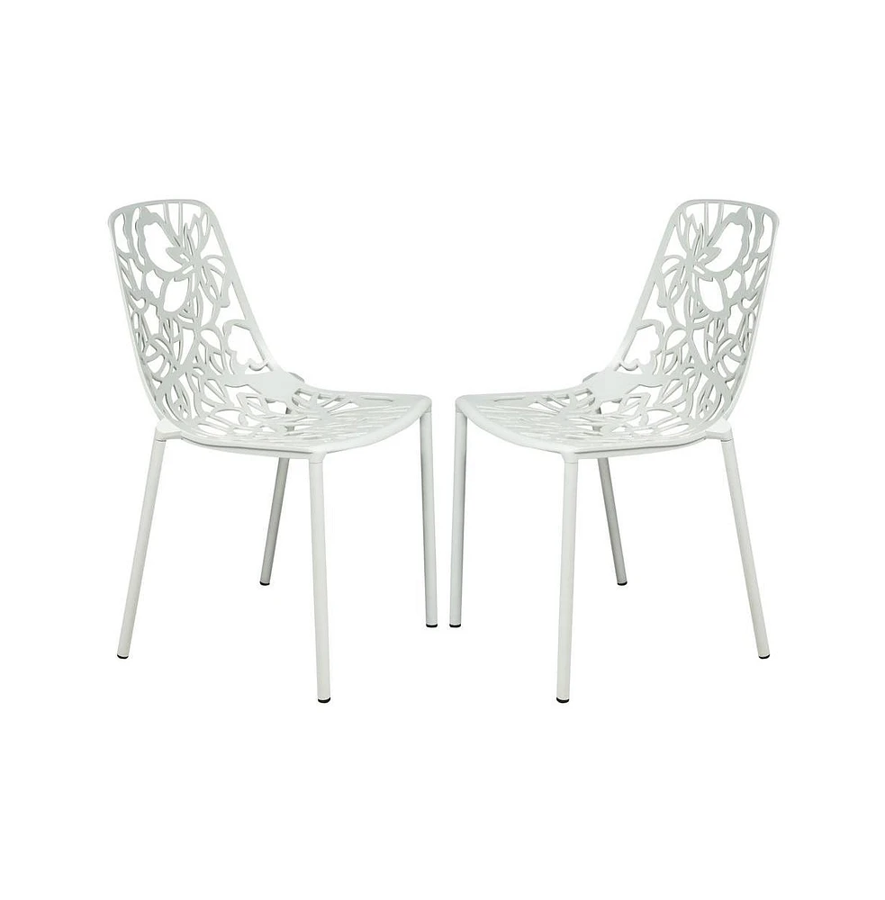 LeisureMod Modern Devon Aluminum Chair