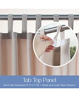Awesome Home Wonderland Solid Outdoor Curtain Uv Protected Privacy Panel