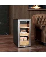 Miuguyo 50L Electric Humidor, Cigar Humidor for 400 Cigars, Cooling, Heating and Humidity Control