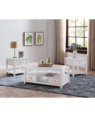 Kings Brand Furniture Willard 3-Piece Occasional Table Set