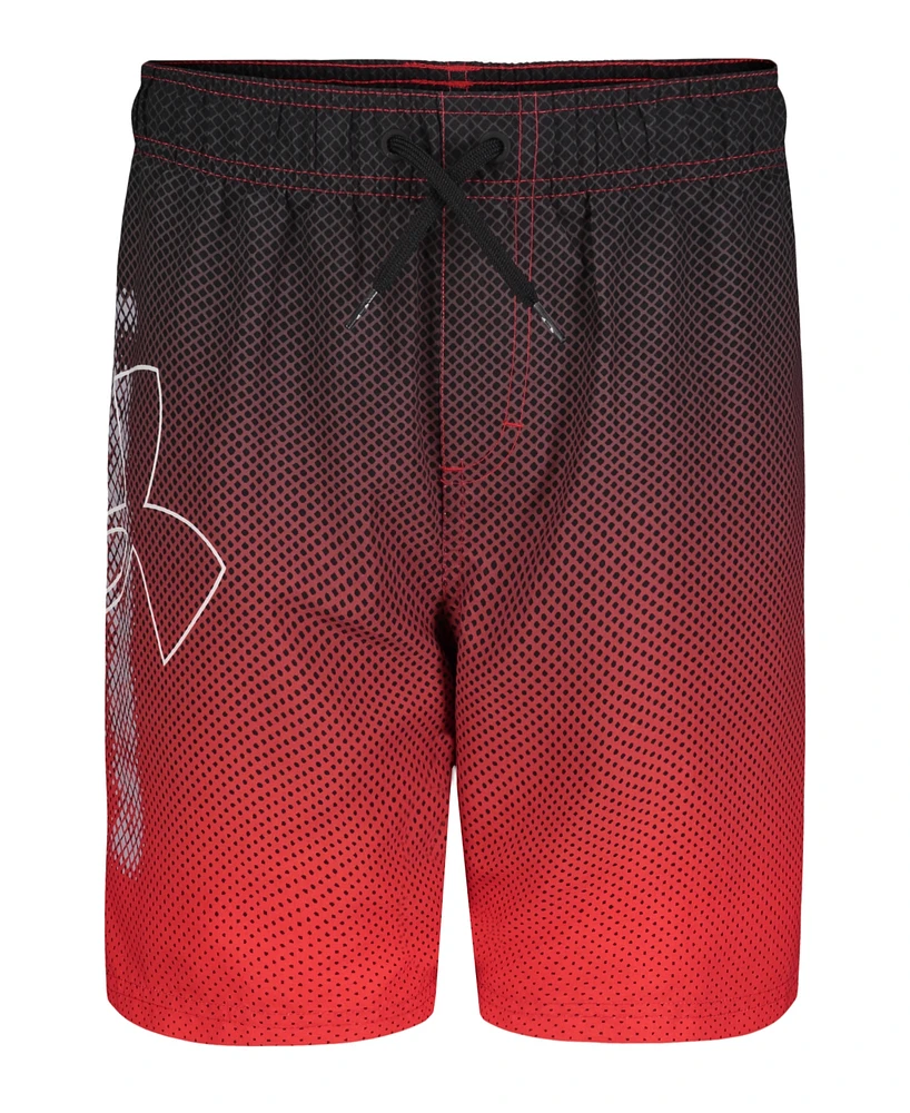 Under Armour Big Boys Textured Volley Swimsuit