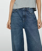 Mango Women's Camilla High-Rise Balloon Jeans