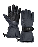 ActionHeat Men's Aa Battery Heated Snow Gloves Navy - One