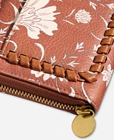 Style & Co Zip Around Floral Printed Wallet, Exclusively at Macy's