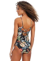 Bar Iii Womens Swept Away V Wire Tankini Top Side Tab Bikini Bottoms Exclusively At Macys