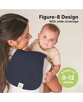KeaBabies Kids 5pk Urban Burp Cloths, Burping Cloth for Babies, Rags