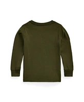 Polo Ralph Lauren Toddler and Little Boys Cotton Jersey Long-Sleeve Tee