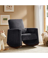 Hulala Home Tom Modern Rocking Chair with Solid Wood