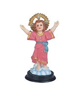 Fc Design "2-pc Set" 5"H Holy Child Santo Divino Nino Statue Divine Child Jesu Holy Figurine Statue Ornament Home Room Office Decor and Perfect Ideas