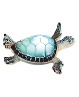 Fc Design "2-pc Set" 6.25"W Blue Sea Turtle with Led Figurine Statue Ornament Home Room Office Decor and Perfect Ideas for Housewarming, Holidays and