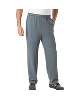 KingSize Big & Tall Wicking Fleece Open Bottom PantsKs Sport