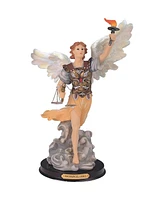 Fc Design "2-pc Set" 12"H Archangel Uriel Statue Angel of Wisdom Holy Figurine Statue Ornament Home Room Office Decor and Perfect Ideas for Housewarmi