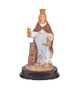 Fc Design "2-pc Set" 5"H Saint Barbara Statue Great Martyr Barbara Holy Figurine Statue Ornament Home Room Office Decor and Perfect Ideas for Housewar