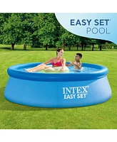 Intex Easy Set 8' x 30" Inflatable Round Swimming Pool with Protective Cover