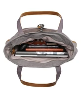 Tsd Brand Valley and Sky Canvas Tote Bag