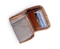 Tsd Brand Urban Light Coated Canvas Wallet