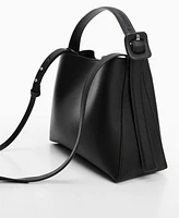 Mango Women's Mini Shopper Buckle Bag