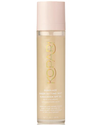 Kopari Beauty Sunglaze Sheer Setting Mist Sunscreen Spf 50