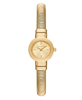 Michael Kors Women's Gramercy Two-Hand Gold-Tone Stainless Steel Watch, 21mm