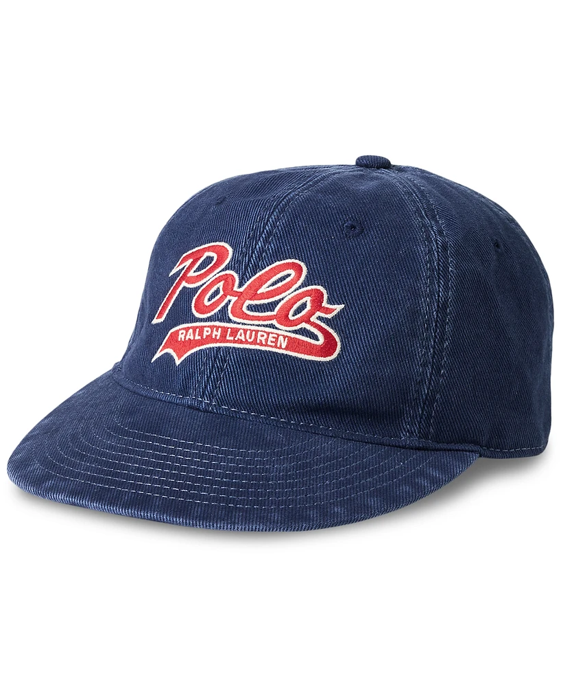 Polo Ralph Lauren Men's Logo Washed Twill Ball Cap