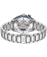 Hugo Boss Men's Bossmatic Silver Stainless Steel Watch
