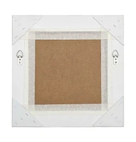 vidaXL Wall Mirror Baroque Style 15.7"x15.7"Silver