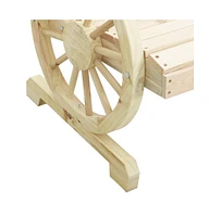 vidaXL Patio Adirondack Chair Solid Wood Fir