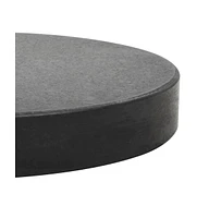 Parasol Base Granite 44.1 lb Round Black