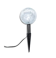 vidaXL Solar Bowl 3 Led Garden Lights with Spike Anchors & Solar Panel