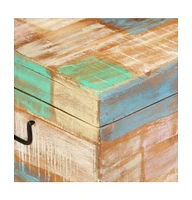 vidaXL Storage Chest Solid Reclaimed Wood