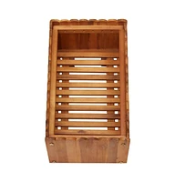 Garden Raised Bed 19.6"x11.8"x9.8" Solid Acacia Wood