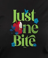 Hybrid Apparel Plus Disney Snow White Just One Bite Graphic Crew Neck Top