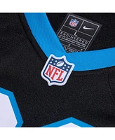 Nike Men's Ikem Ekwonu Black Carolina Panthers Game Jersey