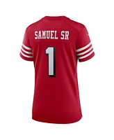 Nike Women's Deebo Samuel Sr Scarlet San Francisco 49ers Alternate Game Jersey