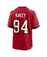 Nike Men's Calijah Kancey Red Tampa Bay Buccaneers Game Jersey