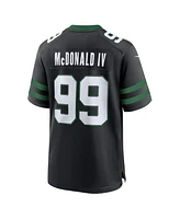 Nike Men's Will McDonald Iv Legacy Black New York Jets Alternate Game Jersey