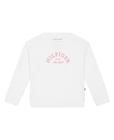 Tommy Hilfiger Toddler and Little Girls Arched Long Sleeve T-Shirt