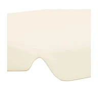vidaXL Replacement Canopy for Garden Swing 74"/66.1"x57.1"/43.3