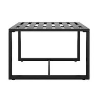 vidaXL 3 Piece Patio Sofa Set with Cushions Aluminum Anthracite