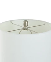StyleCraft Home Collection 21" Metal Joni Ceramic Table Lamp