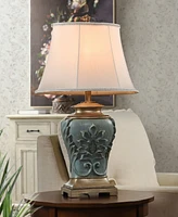 StyleCraft Home Collection 28.5" Glass Magonia Table Lamp