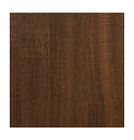 vidaXL Console Table Brown Oak 29.5"x12"x29.5" Engineered Wood
