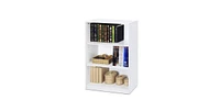 Slickblue Modern 3-Shelf Bookcase for Stylish Storage and Organization