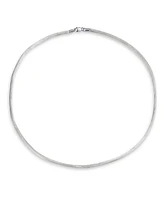 Bling Jewelry Soft Thin Satin Silk Cord Strand Necklace For Pendant Layering .925 Sterling Silver