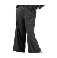 Poplinen Women's Hedy Ribbed Modal Lounge Pant