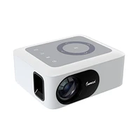 Impecca 120” Portable Home Theater Projector, 80 Ansi Lumens, 720P, Includes Usb-c to Hdmi & Accessory Kit