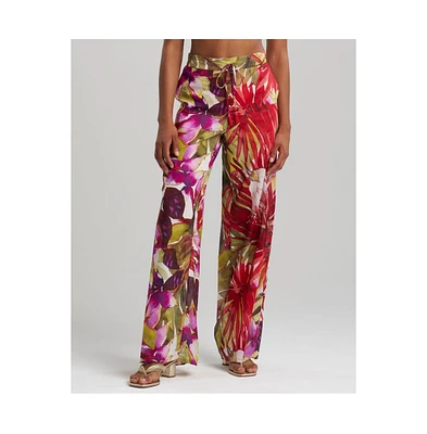 Natori Women's Rainforest Pants with Tassel