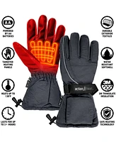 ActionHeat Aa Battery Heated Snow Gloves - Women's Navy One